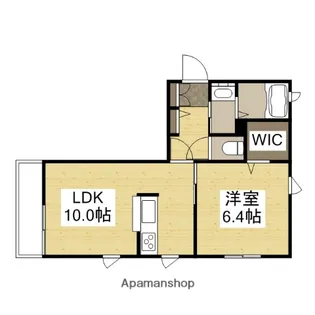 アプレ倉敷【1階】の間取り