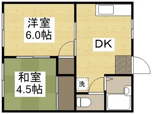 シャンテ赤松【2階】の間取り