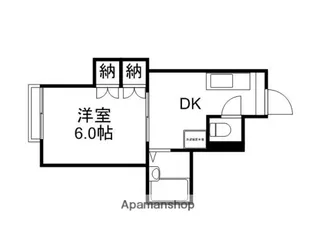 メゾンラフィーネ【1階】の間取り