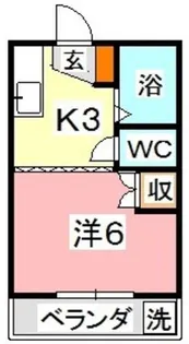 エクセレントハイム95【107号室】の間取り