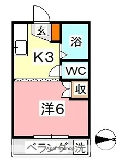 エクセレントハイム95【207号室】の間取り