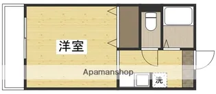 ウェーブレジデンス今村公園【201号室】の間取り