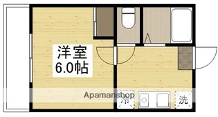 重利マンション【403号室】の間取り