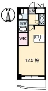 ネクステージ中井【4階】の間取り
