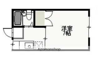 コーポ大野辻【105号室】の間取り
