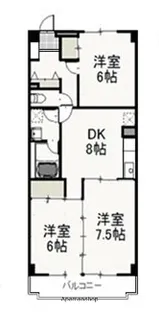 グレースマンションエルフ【3階】の間取り