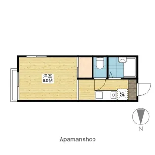 ラフィネ7【201号室】の間取り