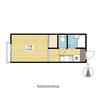 ラフィネ7【205号室】の間取り