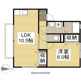 プリーマ【1階】の間取り
