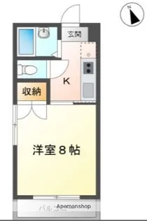 プレアール岡山医大東【402号室】の間取り