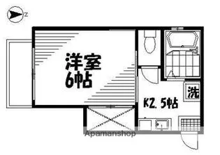 ハイホームK【2階】の間取り