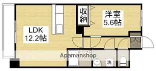 FLATS豊成【5階】の間取り