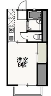 ディナ東岡山【2階】の間取り