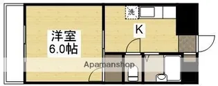 奥田コーポ【2階】の間取り