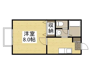 セジュール大樹【1階】の間取り