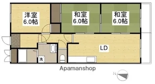 永信マンション【3階】の間取り