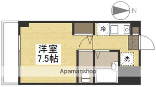 吉原広瀬町マンション【202号室】の間取り