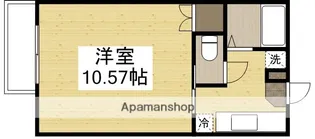 カーサエスポワール【5207号室】の間取り