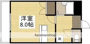 セントフォレスト北長瀬【502号室】の間取り