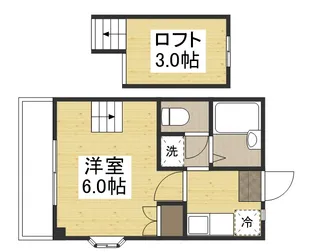 レジデンス石原【2階】の間取り