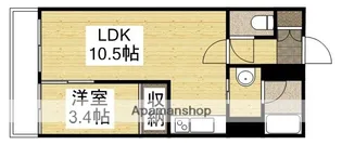 フォレストコート【2階】の間取り