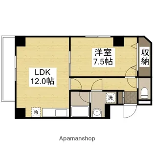 ラ・カンタータ【1階】の間取り