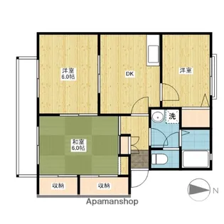 プレシャス・スマイル【2階】の間取り