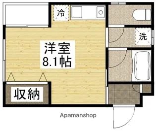 Nポート大供【1階】の間取り