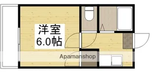 ブルーノ【106号室】の間取り