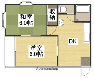 ジュエル洲崎【1階】の間取り
