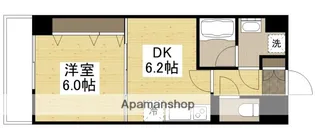 ハアラン表町【3階】の間取り