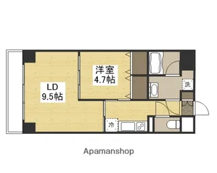 ハアラン表町【2階】の間取り