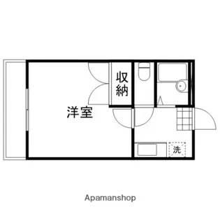 FOR RENT M1【1階】の間取り
