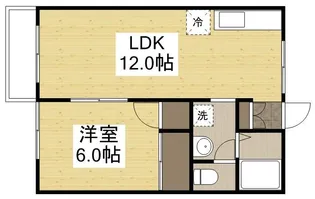 カルム8【2階】の間取り
