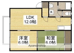 ディアス関 Ⅰ棟【1階】の間取り