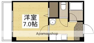 グローバル松島【2階】の間取り