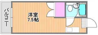 ホープ伊島A棟【4階】の間取り