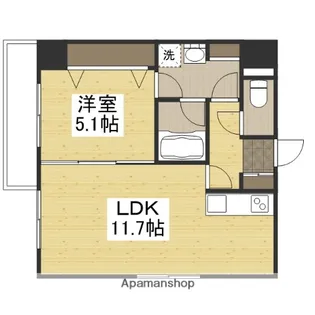 OWLSTYLE KANDACHO【6階】の間取り