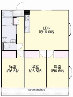メイフェアコート【2階】の間取り