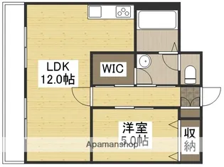 エストレーラ倉敷【7階】の間取り