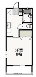 コスモス・インハイツ A【1階】の間取り