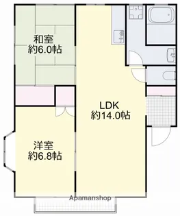 瑞穂の里 D棟【2階】の間取り