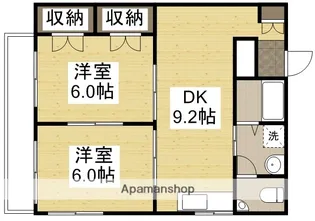 メゾンわかば【3階】の間取り