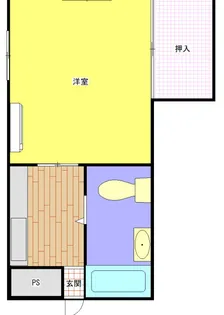 アルフィーネ天瀬【4階】の間取り
