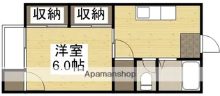 コーポリバーサイド【103号室】の間取り