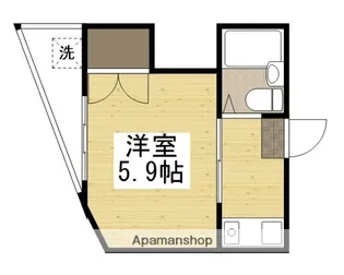 コーポベニス【3階】の間取り