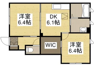 プラージュ【1階】の間取り
