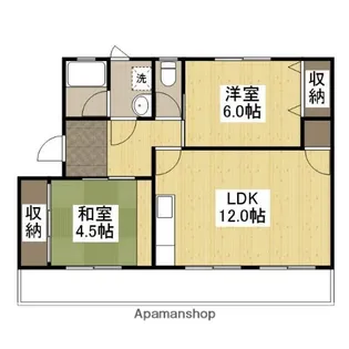 コンフォール操風【3階】の間取り