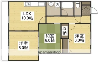 レジデンス泉【2階】の間取り