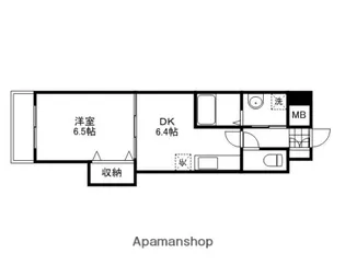 はるなガーデン【203号室】の間取り